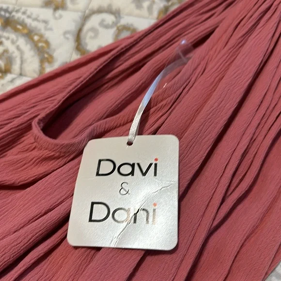 Womens Summer Dress Cotton Sleeveless Halter Layered Ruffles Casual Boho dress - Picture 4 of 4